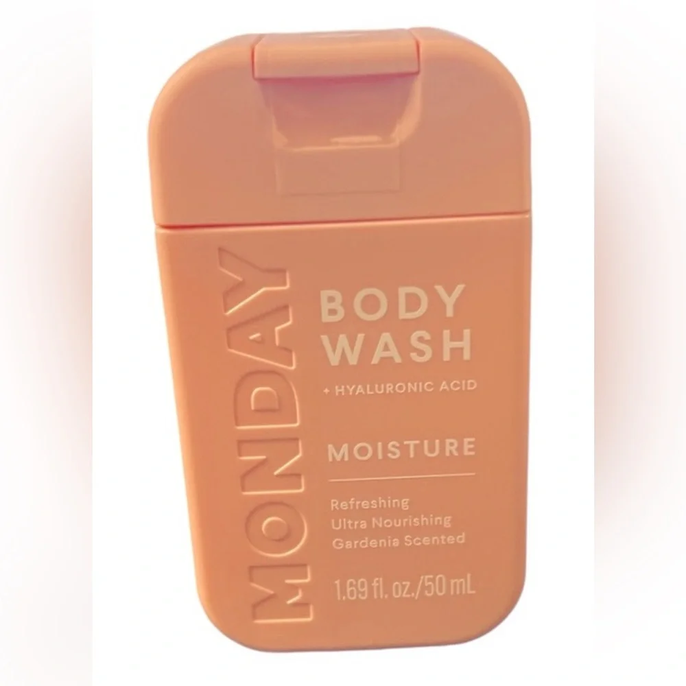 Body Wash with Hyaluronic Acid 1.69 fl oz / 50 mL. bundle of 3. By Monday